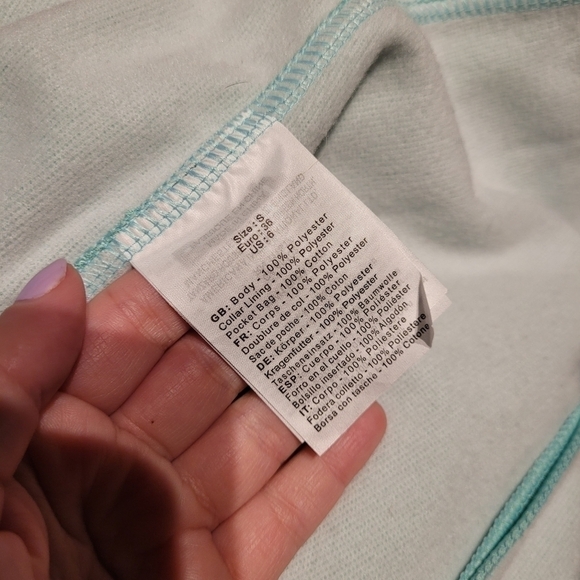 Bench Mint Full Zip Long Sleeve Sweater Small - Picture 13 of 13